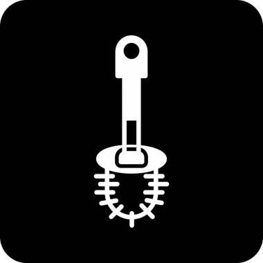 Modern oto tamir simgesinin vektör illüstrasyonu