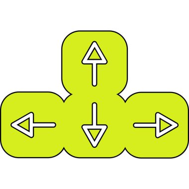 beyaz arkaplanda karalama okları izole