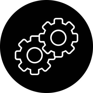 Vektör ayarı Simge illüstrasyonu