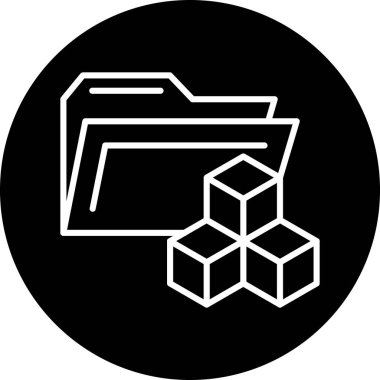 seo modern simgesinin vektör illüstrasyonu