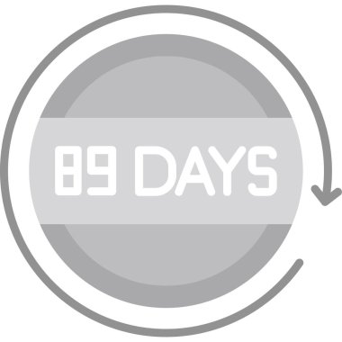 88 günlük bir ikon. 8 günlük simge.