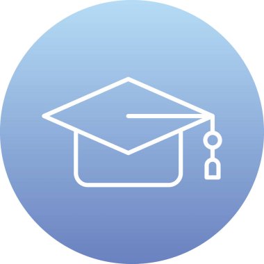 Eğitim simgesinin vektör illüstrasyonu