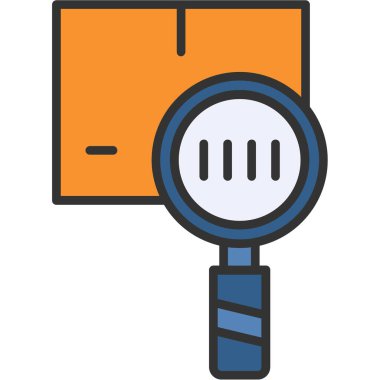 Ara. Web simgesi basit illüstrasyon