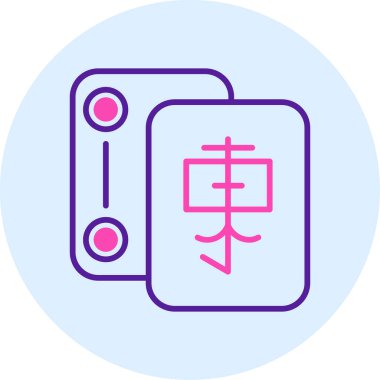 Modern bir simgenin vektör illüstrasyonu