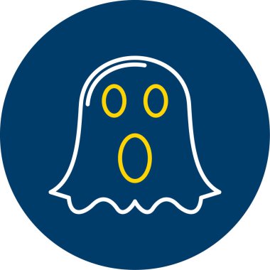 Eğilim biçimi izole edilmiş arkaplanda cadılar bayramı simgesi