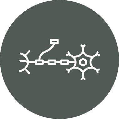 Bir simgenin vektör illüstrasyonu