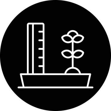 vektör illüstrasyonu, bitki simgesi, esrar