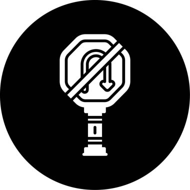 Modern b 'nin vektör illüstrasyonu eksik simgesi