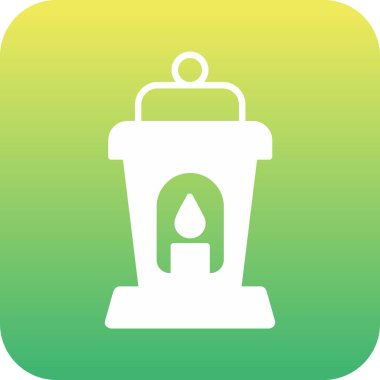 Kamp yolu işaretinin vektör çizimi