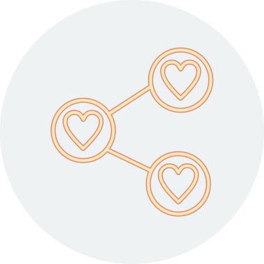 Kalpler düz vektör simgesi