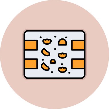 Modern b 'nin vektör illüstrasyonu eksik simgesi