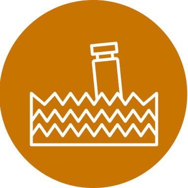 Modern b 'nin vektör illüstrasyonu eksik simgesi