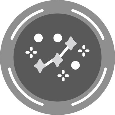 Tek bir simgenin vektör illüstrasyonu