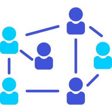 ağ bağlantısı simgesi çizimi