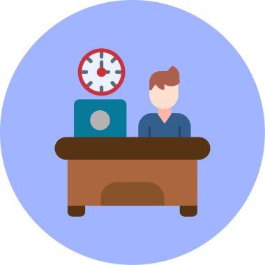 masa simgesi vektör illüstrasyonu