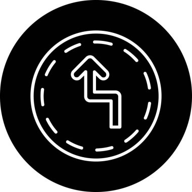 ok simgesi vektör illüstrasyonu