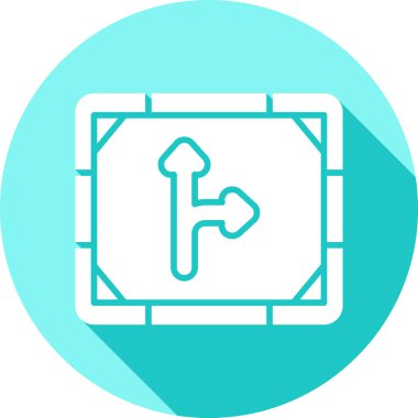 seo modern simgesinin vektör illüstrasyonu