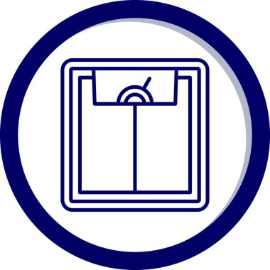 Modern simgenin vektör illüstrasyonu