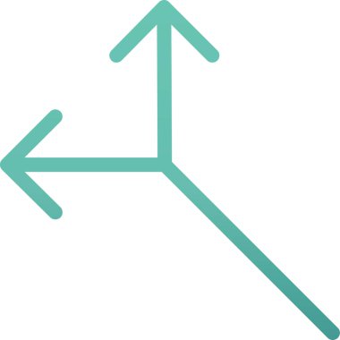 Modern bir simgenin vektör illüstrasyonu