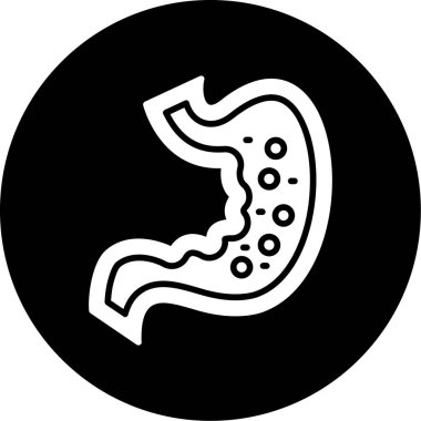 Mide simgesi, anahat stili