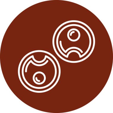 Çikolata şekerleri sembol simgesi