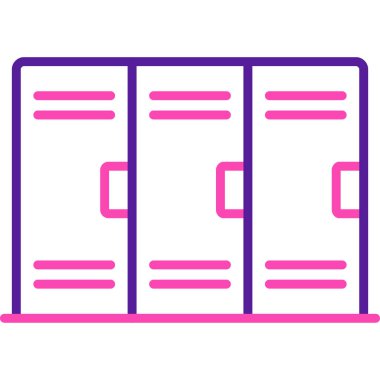 veri veritabanı sunucu simgesi doldurulmuş dış hat biçimi