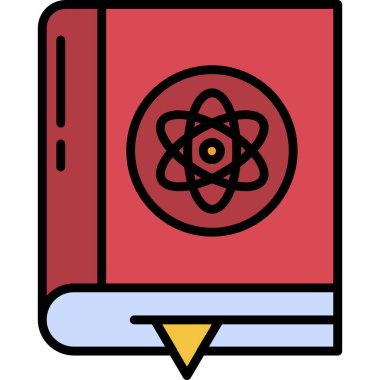 kitap simgesi vektör illüstrasyon tasarımı