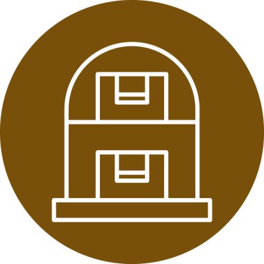 Yapı simgesinin vektör illüstrasyonu