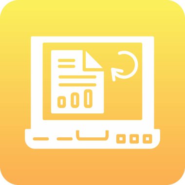 Belge simgesi soyut bir grupta izole edildi