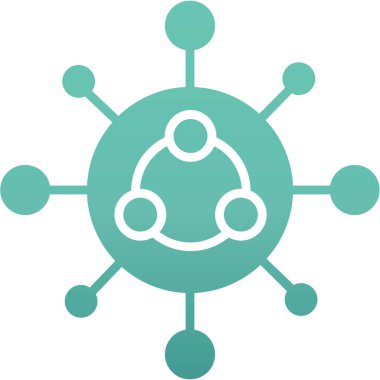 Modern simgenin vektör illüstrasyonu