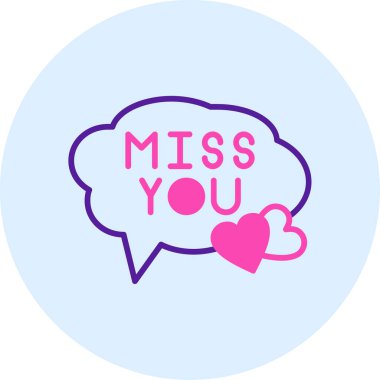 Seni seviyorum. El yapımı kalp. vektör illüstrasyonu