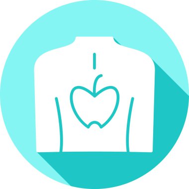 Kalp. Web simgesi basit tasarım