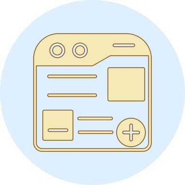 seo modern simgesinin vektör illüstrasyonu