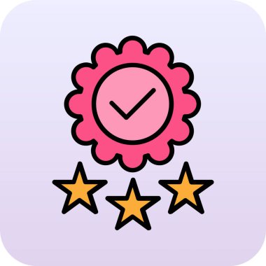 Çiçekli bir yıldızın vektör çizimi