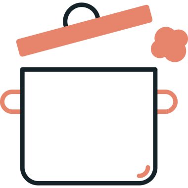 Gıda simgesinin vektör illüstrasyonu