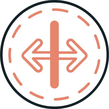 Oklar. Web simgesi basit illüstrasyon