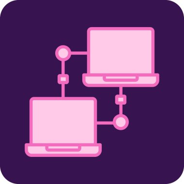 bilgisayar simgesi vektör illüstrasyonu