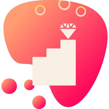 Bir harita simgesinin vektör illüstrasyonu