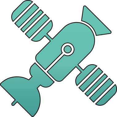 Uydu anteni. Web simgesi