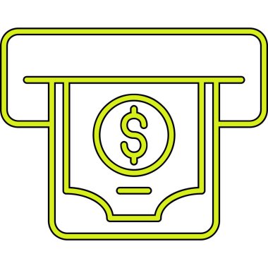 Para ödülü ikonu. Beyaz arkaplanda izole edilmiş web tasarımı için ana para dolar vektör simgesi