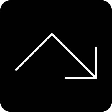 ok simgesi vektör illüstrasyonu