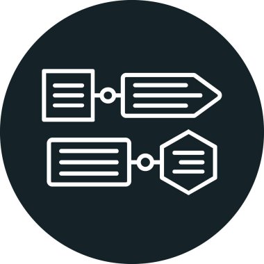 veri merkezi vektör simgesi