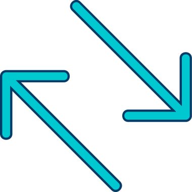 ok yönü simgesi doldurulmuş özet biçimi