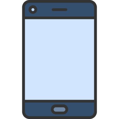 telefon simgesi, vektör illüstrasyonu