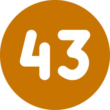 454 glyph simgesi. bu düz vektör sembolü turuncu renk, yuvarlak açılar ve beyaz arkaplan kullanır..