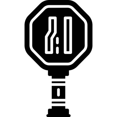 Modern b 'nin vektör illüstrasyonu eksik simgesi