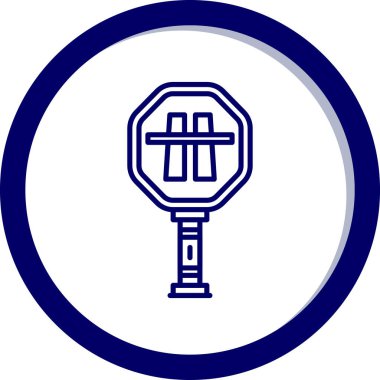 Modern b 'nin vektör illüstrasyonu eksik simgesi