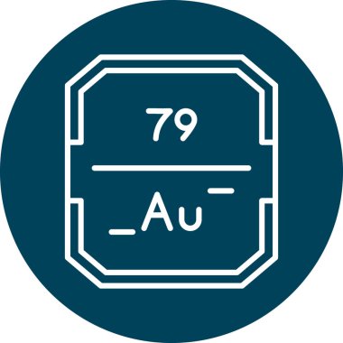 Modern ikonun vektör çizimi bilimin sembolünden yoksundur