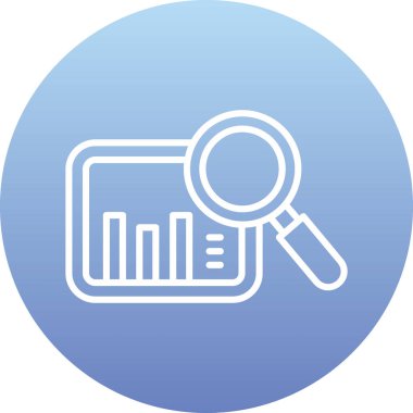 Seo modern simgesinin vektör illüstrasyonu, arama motoru simgesi