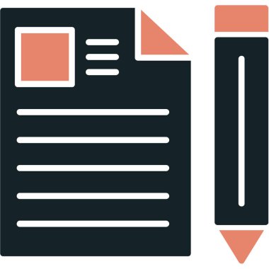 belge simgesi. web vektörü